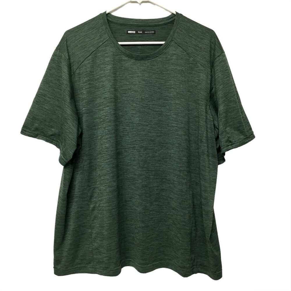 REI Men's Green Short Sleeve T-Shirt Size XL
